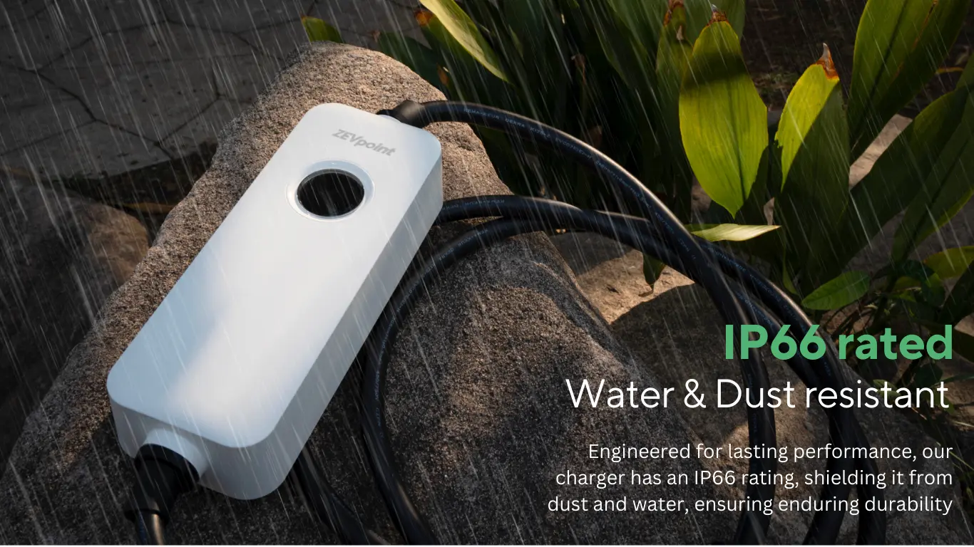 Water & Dust Resistant EV Charger