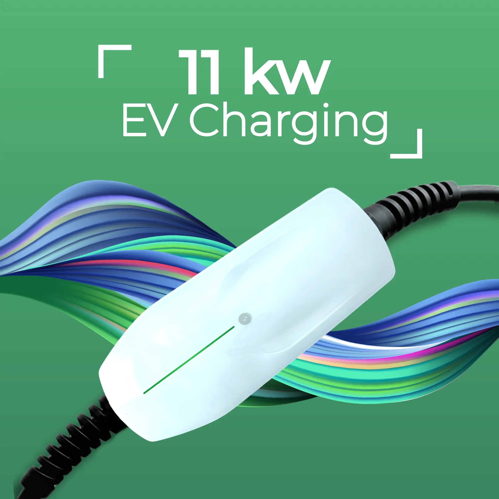 11 kw 3 Phase Portable EV Charger